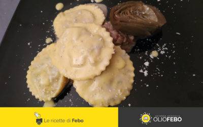 Soli ripieni di carciofi con salvia e olive taggiasche